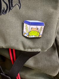 Image 4 of Buffalo River Toad Enamel Pin Friendship