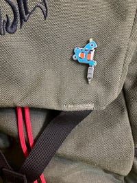 Image 4 of Tattoo Machine Enamel Pin BLP!