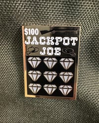 Image 5 of Shiny Gold Scratcher Enamel Pin Casino Art