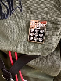 Image 4 of Shiny Gold Scratcher Enamel Pin Casino Art