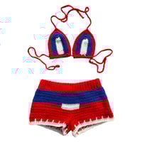 Image 4 of Haitian Flag Bikini Top 