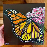 Image 1 of Butterfly Painting w/Lyrics