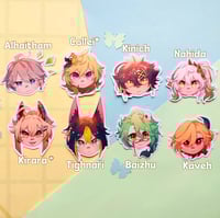 Image 2 of Genshin Impact Dendro Stickers