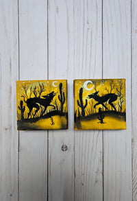 Image 1 of Chupacabra 4 Inch Canvas