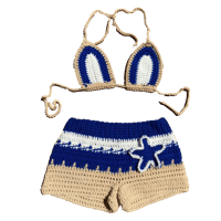 Image 1 of Bikini Crochet Beach Set