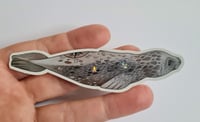 Image 1 of Driftwood Selkie - glitter sticker