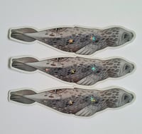 Image 3 of Driftwood Selkie - glitter sticker
