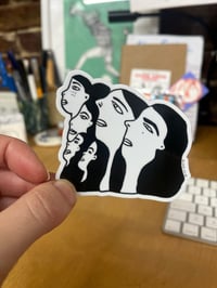 Image 3 of Weird Girl Sticker Pack