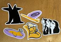 Image 1 of Weird Girl Sticker Pack