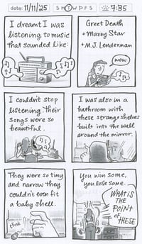 NEW!! Daily Comic 11/11: Dream Music