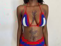 Image 3 of Haitian Flag Bikini Top 