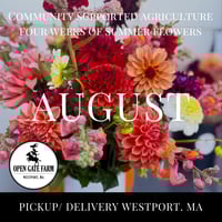 Image 1 of 2026 AUGUST FLOWERS (WEEKLY + JARS INCLUDED)