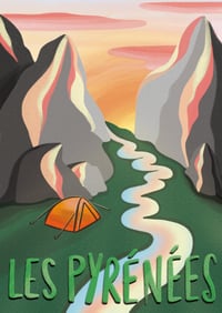 Affiche Pyrénées