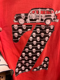 Image 3 of 1980s Jimmy Z Skull Skateboard Surf Large