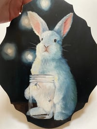 Image 2 of EMILY COLLECTION - Bunny Lightbringer Painting