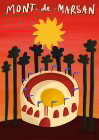 Affiche Mont de marsan