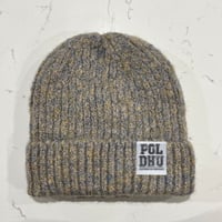 POLDHU BRUSHED YARN BEANIE - GRANITE
