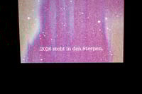 Image 4 of 2026 steht in den Sternen •• Postkarte