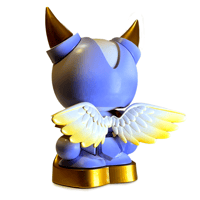 Image 2 of Devi Cherub Painted Figure (MILLION BLUE)