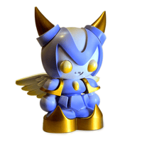 Image 1 of Devi Cherub Painted Figure (MILLION BLUE)