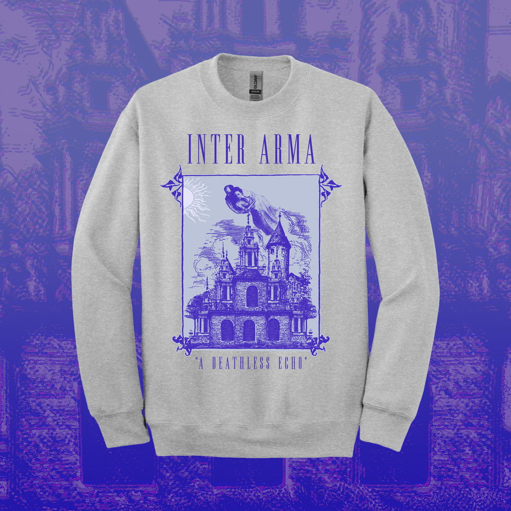 Image of 'A DEATHLESS ECHO' CREWNECK SWEATSHIRT