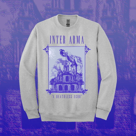 Image of 'A DEATHLESS ECHO' CREWNECK SWEATSHIRT