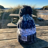 POLDHU FROST BLUE BOBBLE HAT
