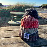 Image 1 of POLDHU WATERMELON BOBBLE HAT