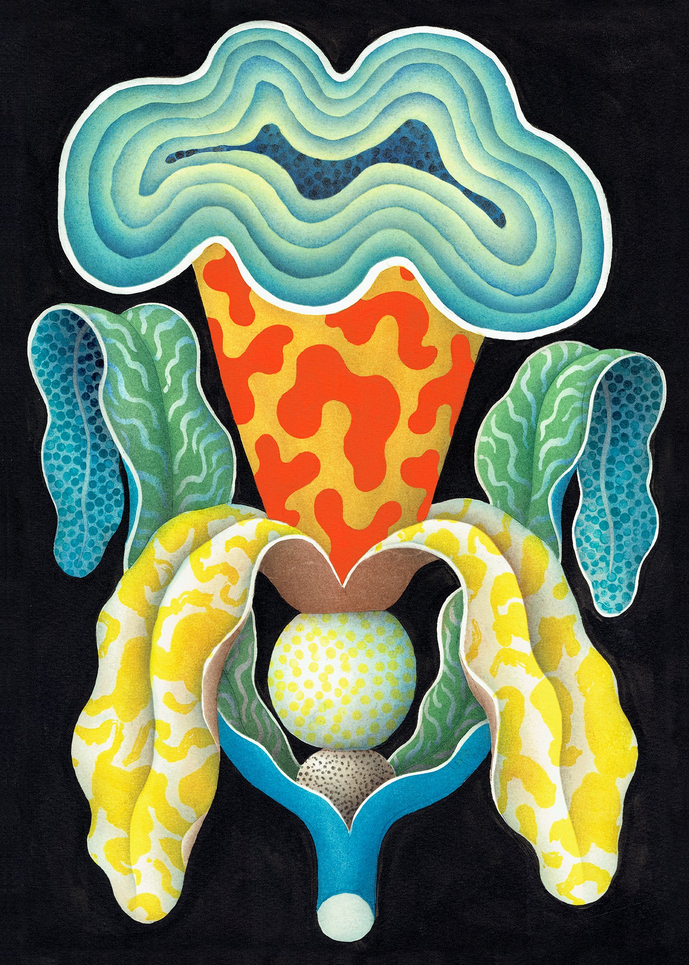 Image of Grievous Flower (50 x 70)