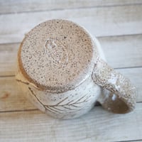 Image 12 of Nature Mug, 15 oz. Handcrafted with Pressed Cedar Evergreen Leaves, Made in USA