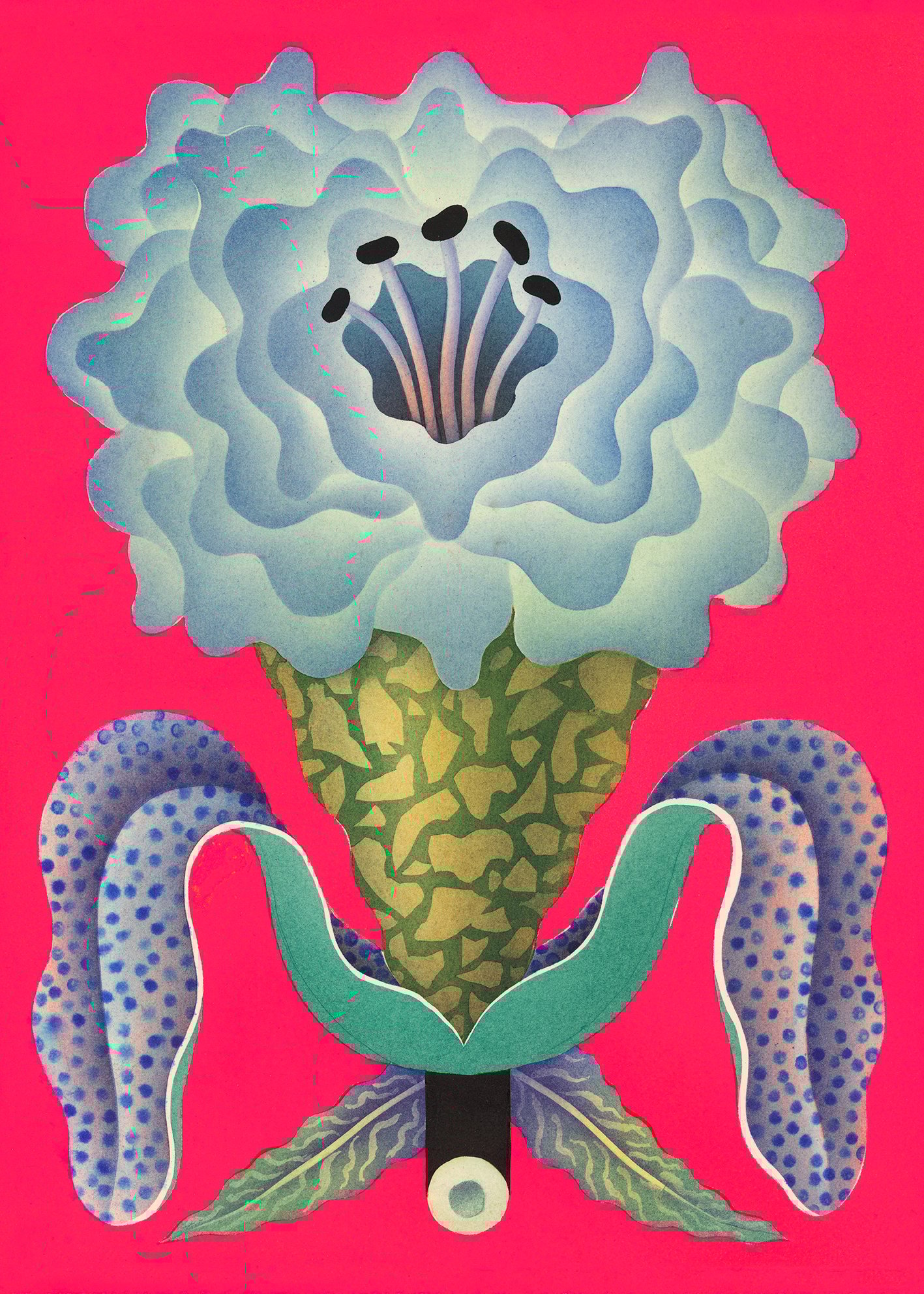 Image of Narcissistic Flower (50 x 70)