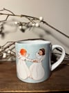 'Angel Dance' Small Ceramic Mug