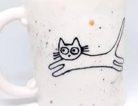 Image 4 of Speckle Cat Mug #1