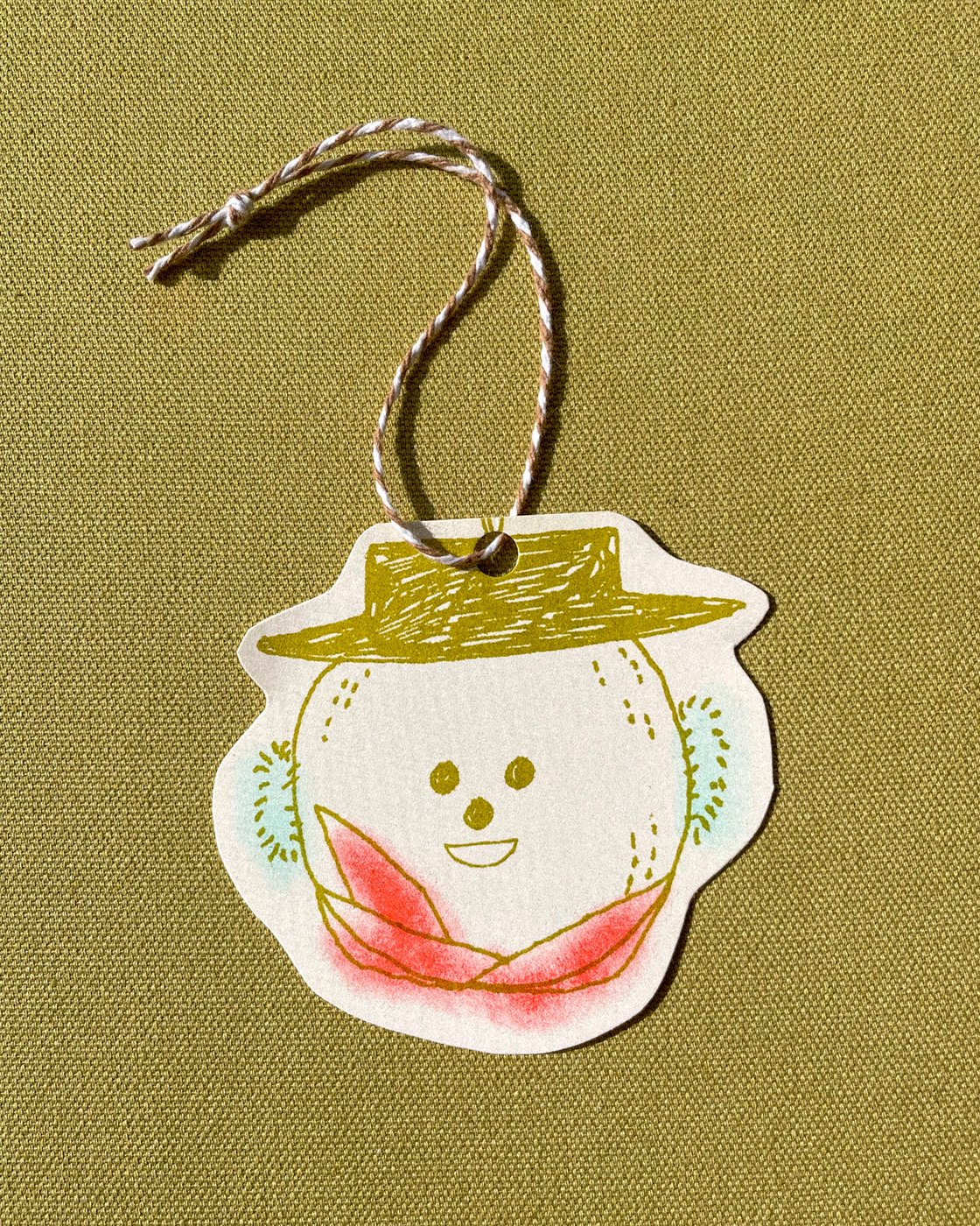 Image of Connie Snowcone Gift Tag