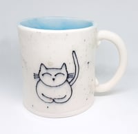Image 2 of Speckle Cat Mug #2