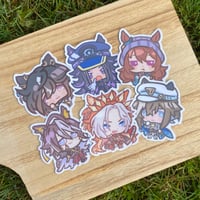 Image 2 of Assorted Uma Musume Stickers