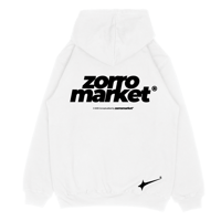 Image 2 of zorromarket® White Hoodie