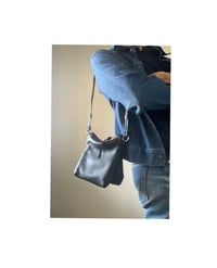 Image 1 of two pouch leather mini