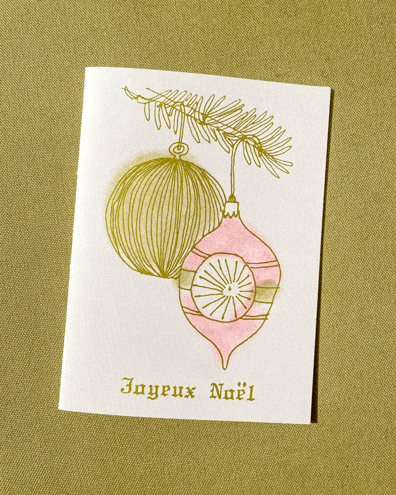 Image of Joyeux Noel Holiday Cards - Set of 6