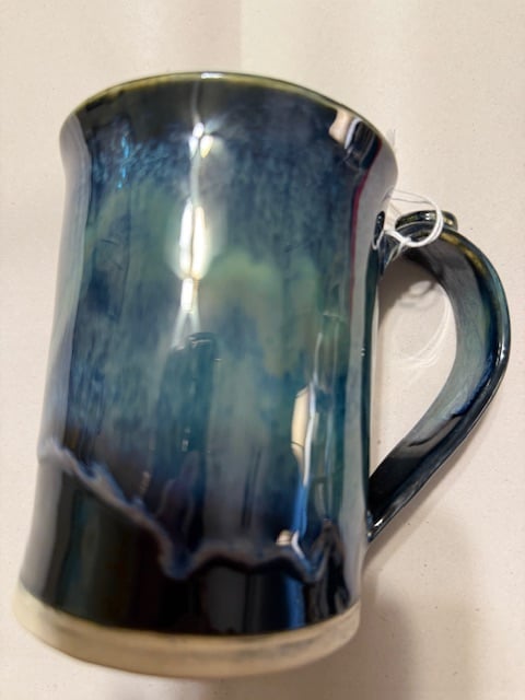 Image of Black Mug with Depth