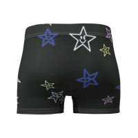 Image 2 of Mean Star Boxer Briefs (Black/Colors)