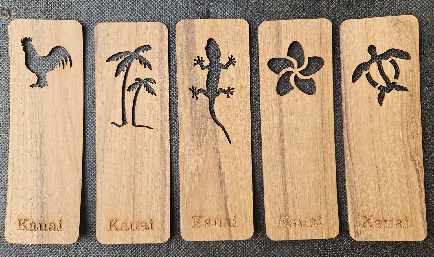 Image of Wood veneer bookmarks