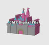 Digital 3MF File Disneyland Castle Soap Holder