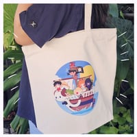 Image 2 of one piece: merry tote bag