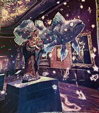 Image 1 of Girls Night (Coelacanth) Woven Tapestries 