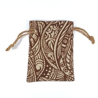 Image 4 of Burlap Bag Set (small) - "Tapa"