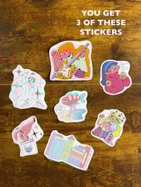 Image 2 of Mystery Bag (3 Stickers + 1 print)