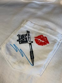 Image 3 of POCKET TEE - LOVE AT FIRST STING - SWITCHBLADE 