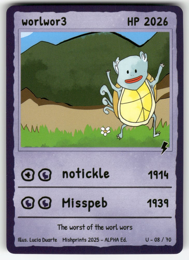 Image of WorlWor3 Single Card (U)