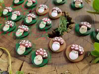 Mushroom Stud Earrings